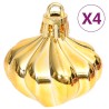 vidaXL Set Addobbi di Natale 70 pz Oro e Rosso