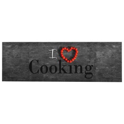 vidaXL Tappetino da Cucina Lavabile Cooking 45x150 cm