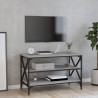 vidaXL Mobile Porta TV Grigio Sonoma 80x40x50 cm in Legno Ingegnerizzato