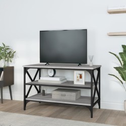 vidaXL Mobile Porta TV Grigio Sonoma 80x40x50 cm in Legno Ingegnerizzato