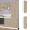 vidaXL Armadio per Frigo Rovere Sonoma 60x57x207 cm in Truciolato