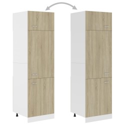 vidaXL Armadio per Frigo Rovere Sonoma 60x57x207 cm in Truciolato