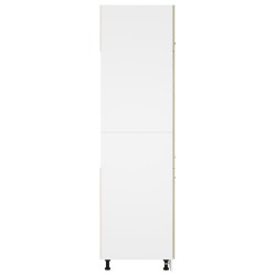 vidaXL Armadio per Frigo Rovere Sonoma 60x57x207 cm in Truciolato