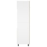 vidaXL Armadio per Frigo Rovere Sonoma 60x57x207 cm in Truciolato