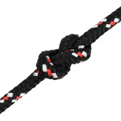   Corda Nautica Nera 10 mm 25 m in Polipropilene