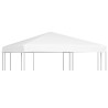 Copertura Superiore per Gazebo 270 g/m² 3x3 m Bianca