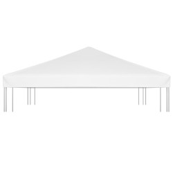 Copertura Superiore per Gazebo 270 g/m² 3x3 m Bianca