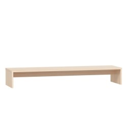   Supporto per Monitor 100x27x15 cm in Legno Massello di Pino