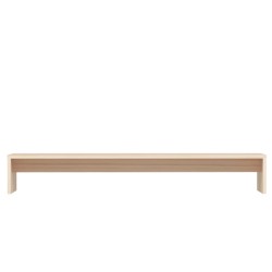   Supporto per Monitor 100x27x15 cm in Legno Massello di Pino