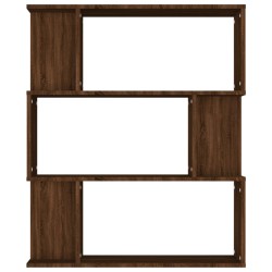   Libreria/Divisorio Rovere Marrone 80x24x96 cm Legno ingegnerizzato