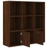   Libreria Rovere Marrone 98x30x98 cm