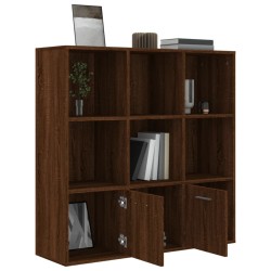   Libreria Rovere Marrone 98x30x98 cm