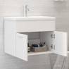 Mobile Sottolavabo Bianco 60x38,5x46 cm in Truciolato