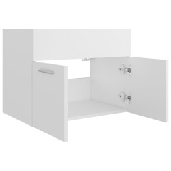 Mobile Sottolavabo Bianco 60x38,5x46 cm in Truciolato