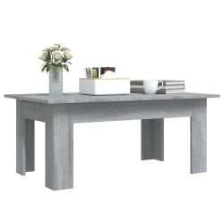   Tavolino da Salotto Grigio Sonoma 100x60x42cm Legno ingegnerizzato