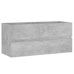   Mobile Sottolavabo Grigio Cemento 100x38,5x45 cm in Truciolato