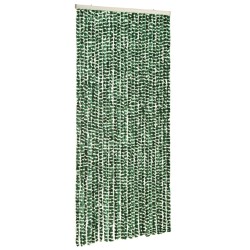   Zanzariera Verde e Bianco 100x220 cm Ciniglia