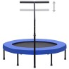   Trampolino da Fitness con Manico e Tappetino di Sicurezza 122cm