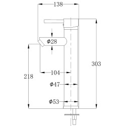   Rubinetti Miscelatori da Bagno 2 pz Cromati