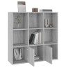   Libreria Grigio Sonoma 98x30x98 cm