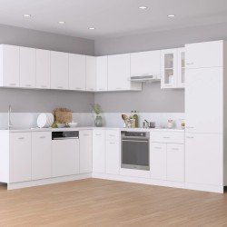   Armadio per Frigo Bianco 60x57x207 cm in Truciolato