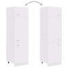   Armadio per Frigo Bianco 60x57x207 cm in Truciolato