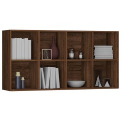   Libreria/Credenza Rovere Marrone 66x30x130 cm Legno ingegnerizzato