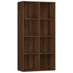   Libreria/Credenza Rovere Marrone 66x30x130 cm Legno ingegnerizzato