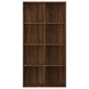   Libreria/Credenza Rovere Marrone 66x30x130 cm Legno ingegnerizzato