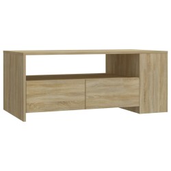   Tavolino da Salotto Rovere Sonoma 102x55x42cm Legno ingegnerizzato