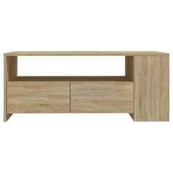   Tavolino da Salotto Rovere Sonoma 102x55x42cm Legno ingegnerizzato