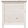   Scatola Cuscini Esterno Bianco 50x50x56 cm Legno Massello Abete