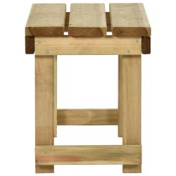   Panchina da Giardino 90 cm in Legno di Pino Impregnato