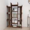   Libreria Rovere Marrone 86x25,5x140 cm in Legno Ingegnerizzato