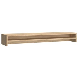   Supporto per Schermo Rovere Sonoma 100x24x13 cm in Truciolato