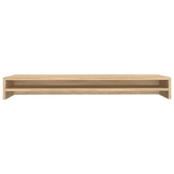   Supporto per Schermo Rovere Sonoma 100x24x13 cm in Truciolato