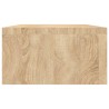   Supporto per Schermo Rovere Sonoma 100x24x13 cm in Truciolato