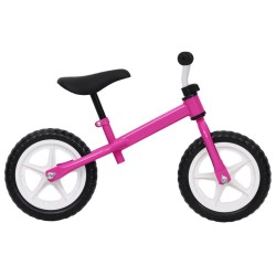   Bicicletta Senza Pedali con Ruote da 12 Pollici Rosa