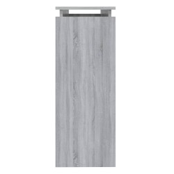   Tavolino Consolle Grigio Sonoma 102x30x80 cm Legno ingegnerizzato