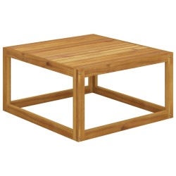 vidaXL Set Divani da Giardino 3 pz con Cuscini Crema in Legno Acacia