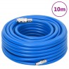 vidaXL Tubo d'Aria Blu 0,6" 10 m in PVC