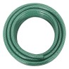 vidaXL Set Tubo da Giardino con Raccordi Verde 0,6" 50 m in PVC