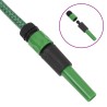 vidaXL Set Tubo da Giardino con Raccordi Verde 0,6" 50 m in PVC