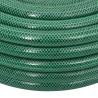 vidaXL Set Tubo da Giardino con Raccordi Verde 0,9" 50 m in PVC