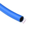 vidaXL Tubo d'Aria Blu 0,7" 10 m in PVC