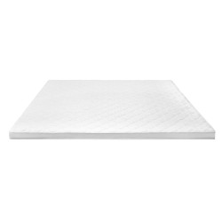 vidaXL Coprimaterasso 160x200cm Schiuma a Freddo Superficie a Onde 6cm