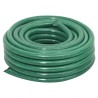 vidaXL Set Tubo da Giardino con Raccordi Verde 0,9" 30 m in PVC