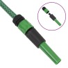 vidaXL Set Tubo da Giardino con Raccordi Verde 0,9" 30 m in PVC