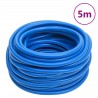 vidaXL Tubo d'Aria Blu 0,6" 5 m in PVC