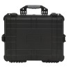 vidaXL Valigetta da Volo Portatile Nera 55x43x21 cm in PP